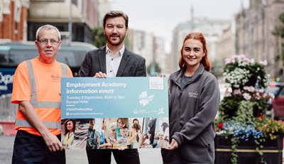 Launch of Employment Academy information day at Europa Hotel
