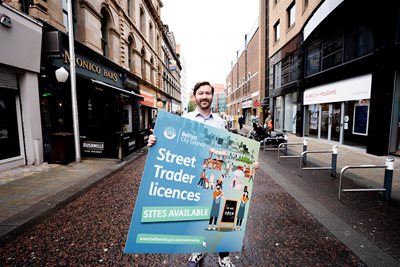 Councillor Sam Nelson highlights support for independent retailers in city centre
