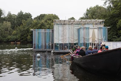 Belfast 2024 commission DRIFT on the River Lagan, photographer Elyse Kennedy