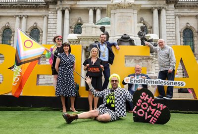Lord Mayor Councillor Micky Murray and his four chosen charities for 2024/25