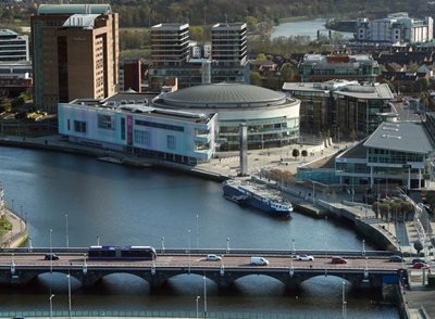 Belfast Waterfront and Hilton Hotel